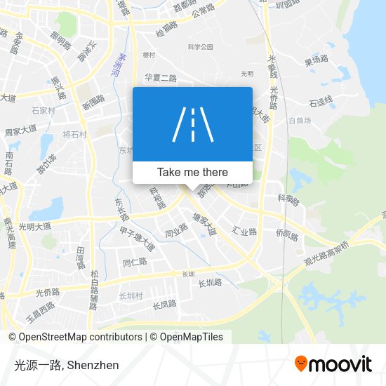 光源一路 map