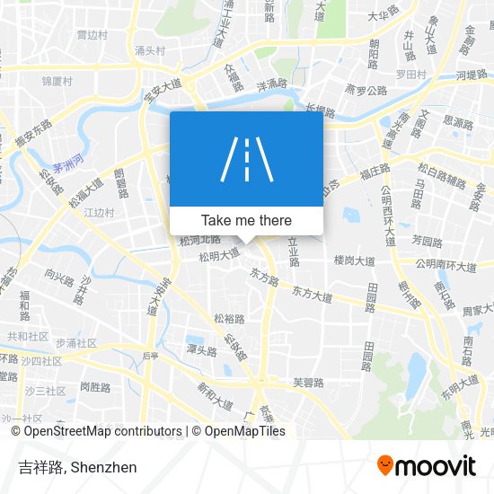 吉祥路 map