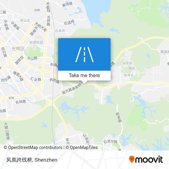 凤凰跨线桥 map