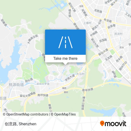 创意路 map