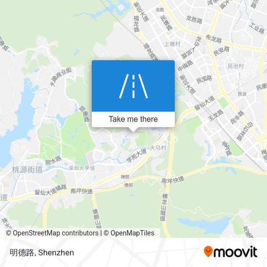 明德路 map