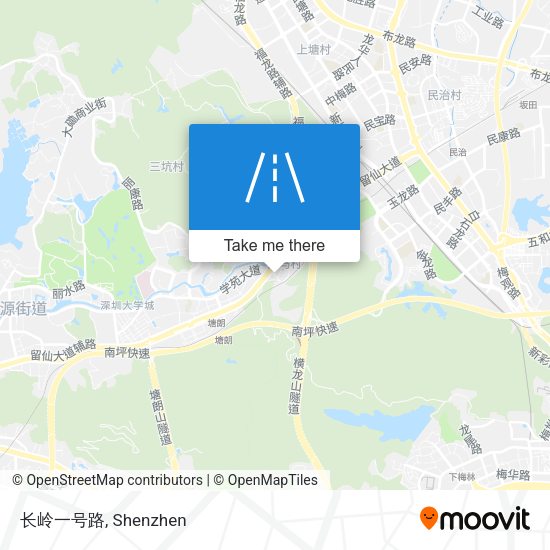 长岭一号路 map