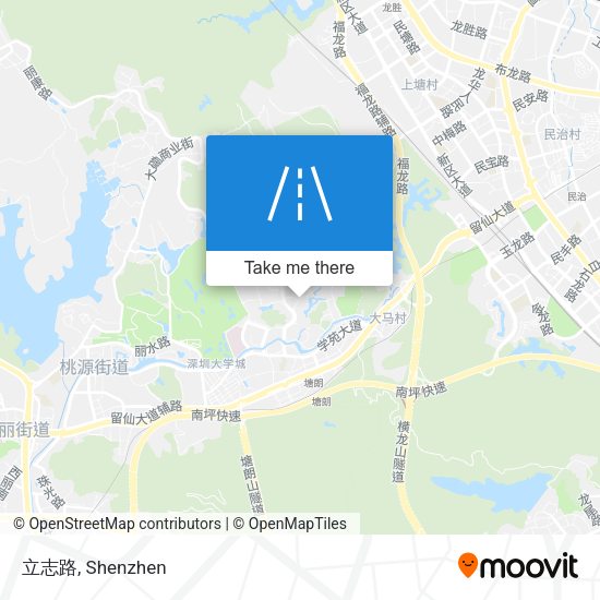 立志路 map