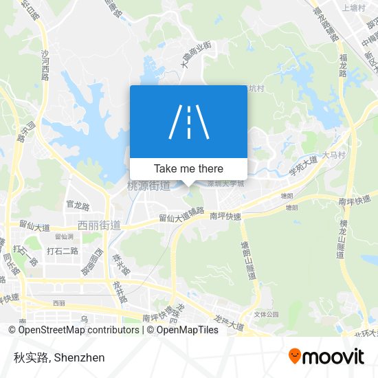 秋实路 map
