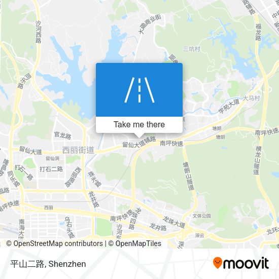 平山二路 map
