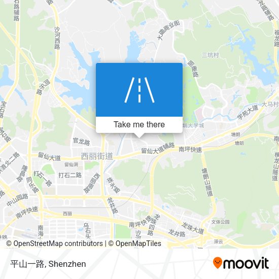 平山一路 map