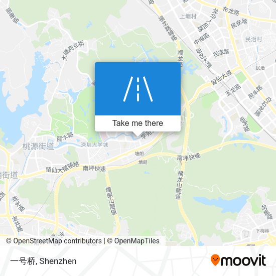 一号桥 map