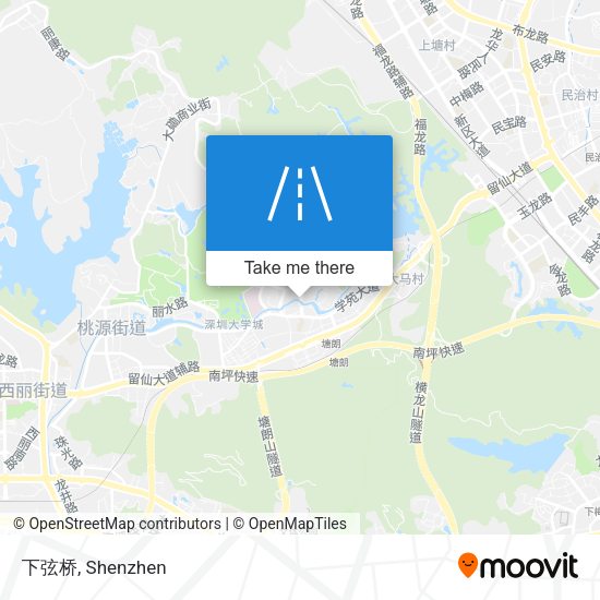下弦桥 map