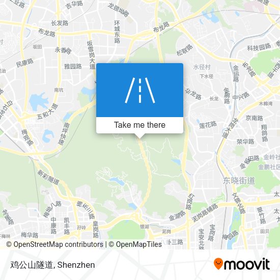鸡公山隧道 map