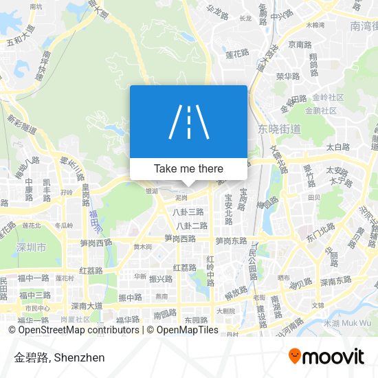 金碧路 map