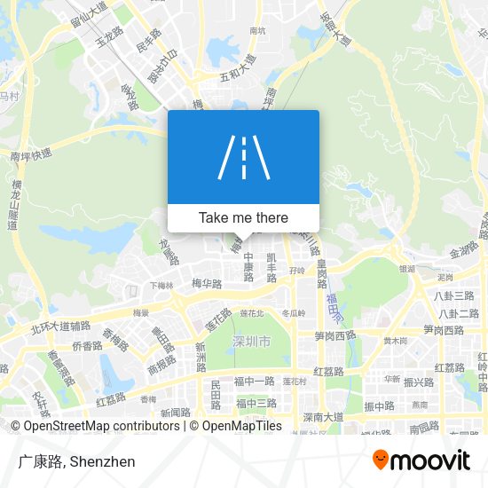 广康路 map