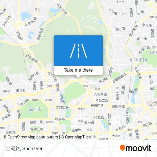 金湖路 map