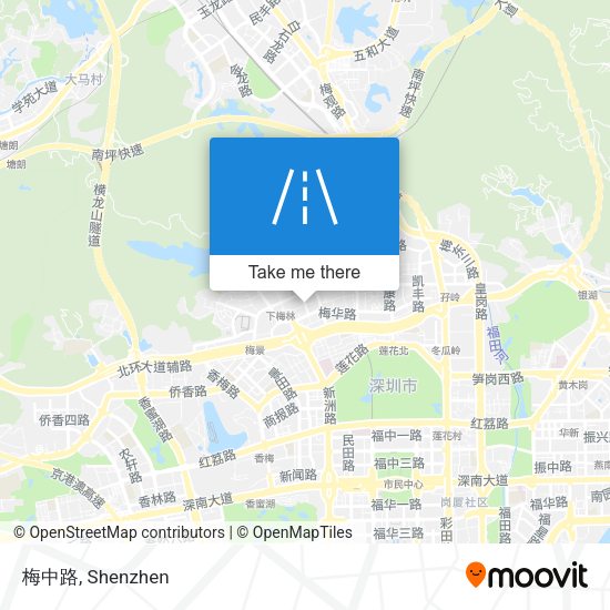 梅中路 map