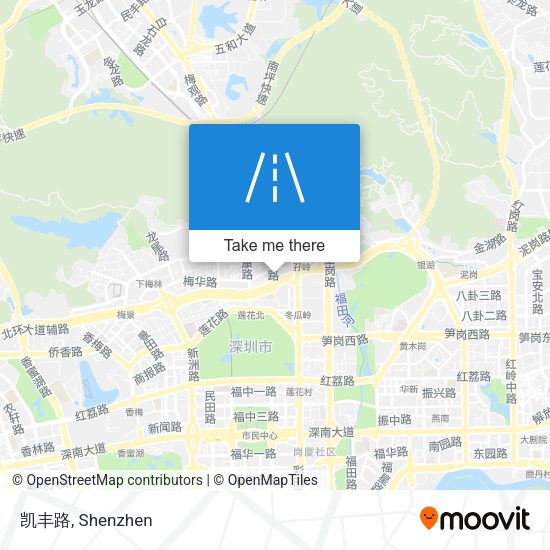 凯丰路 map