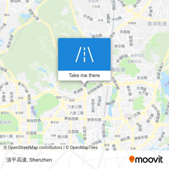 清平高速 map