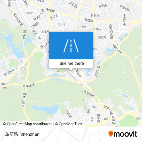 革新路 map