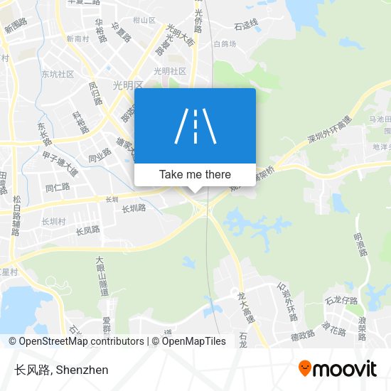 长风路 map