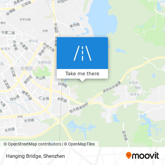 Hanging Bridge map