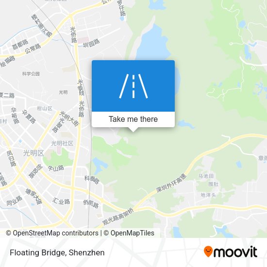 Floating Bridge map