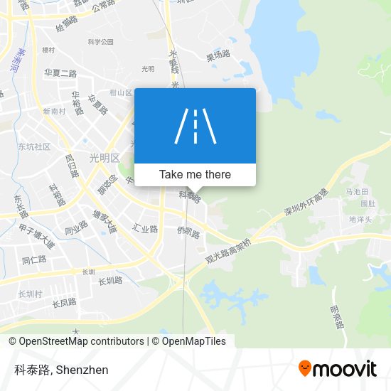 科泰路 map