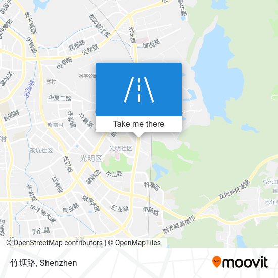 竹塘路 map