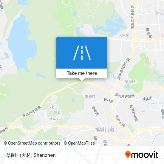 章阁西大桥 map