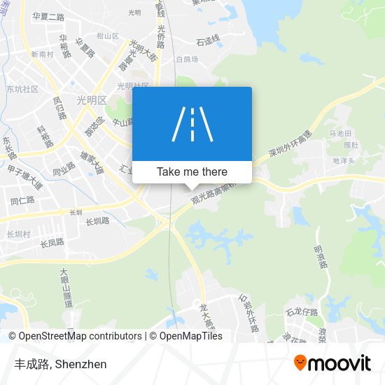 丰成路 map