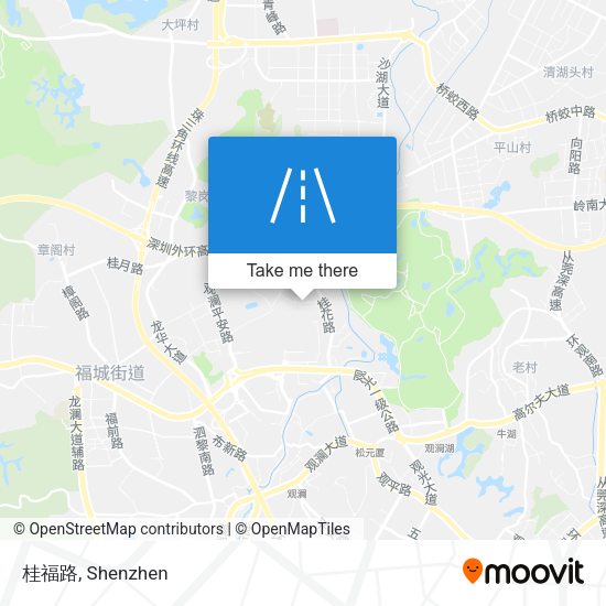 桂福路 map