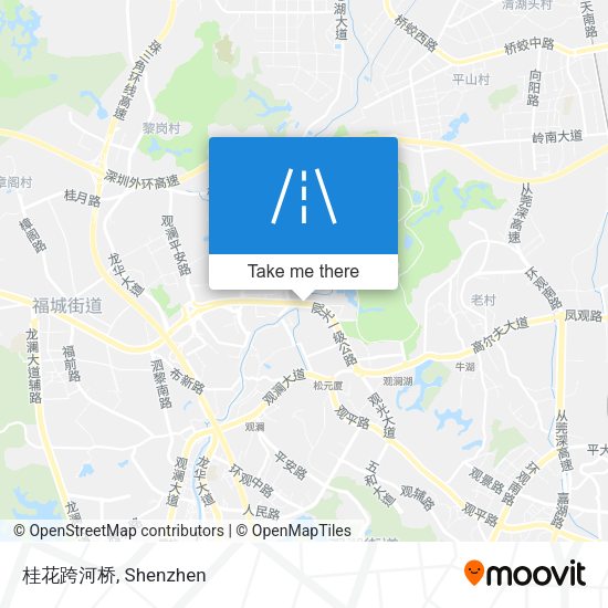 桂花跨河桥 map