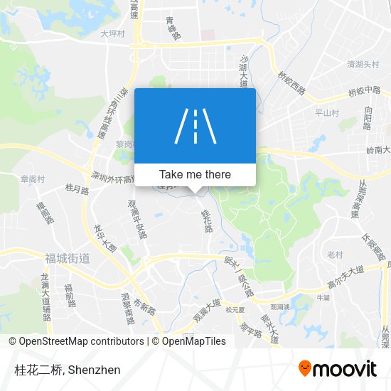 桂花二桥 map