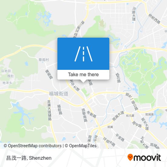 昌茂一路 map