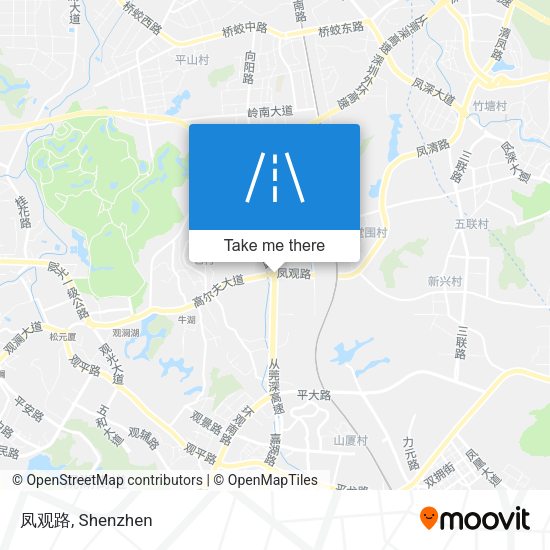 凤观路 map