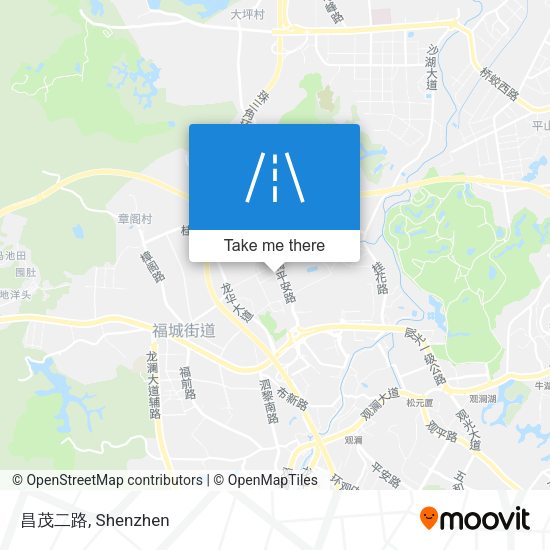 昌茂二路 map
