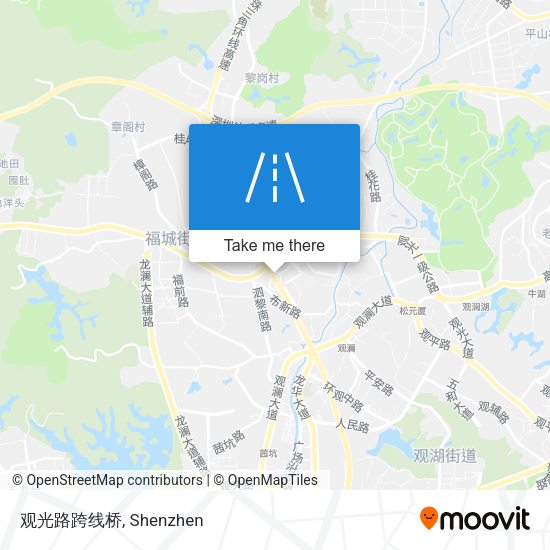 观光路跨线桥 map