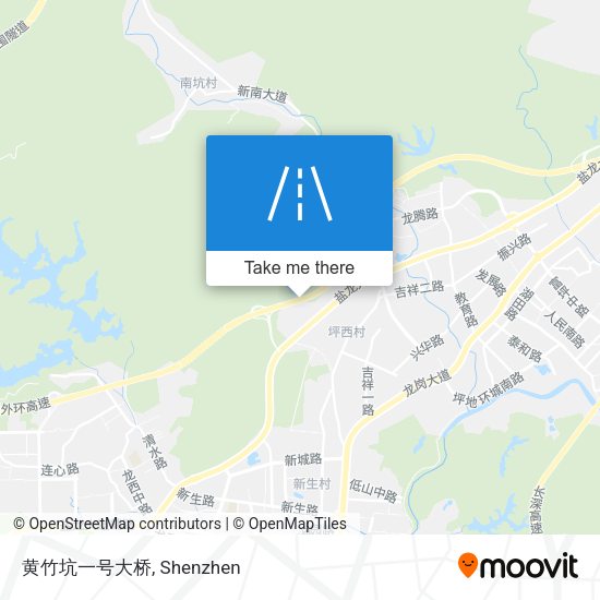 黄竹坑一号大桥 map