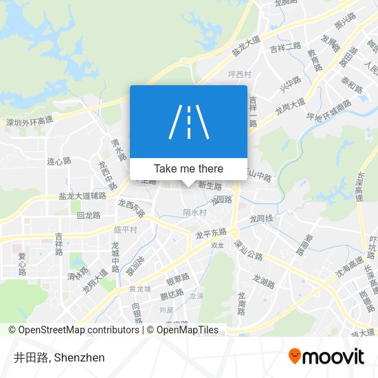 井田路 map