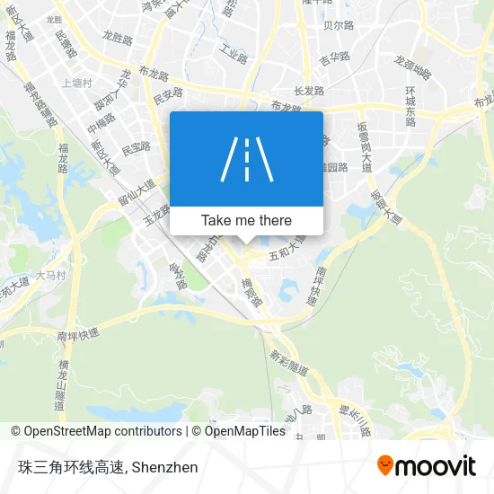 珠三角环线高速 map