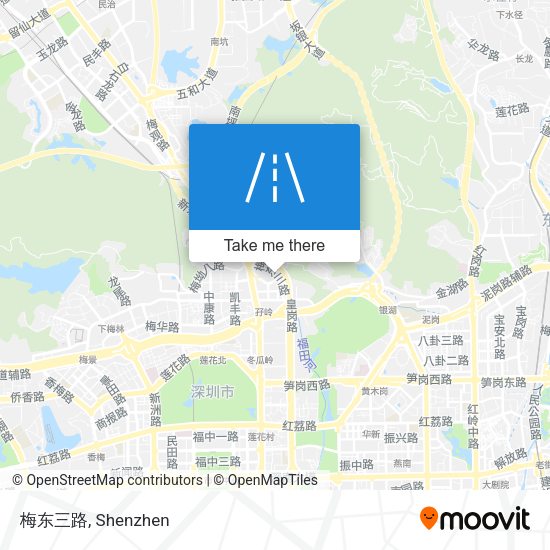 梅东三路 map