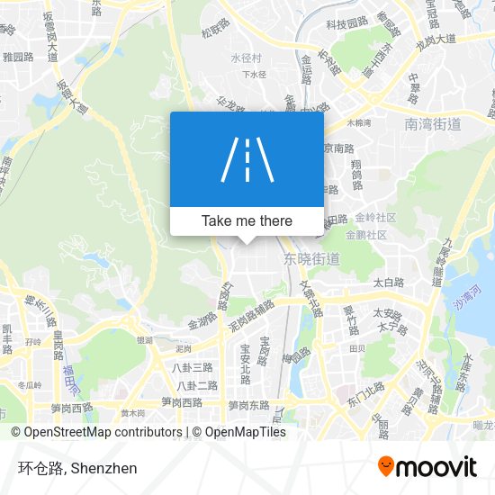 环仓路 map