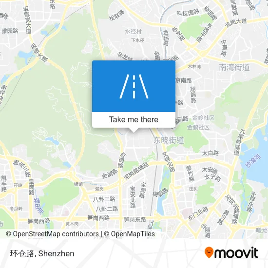 环仓路 map