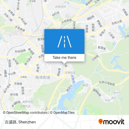 吉盛路 map