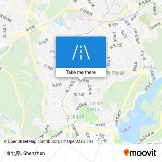京北路 map