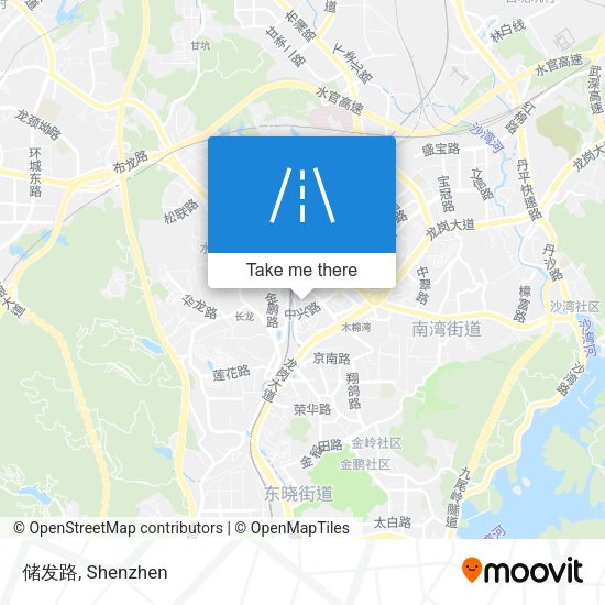 储发路 map