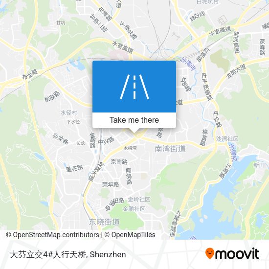 大芬立交4#人行天桥 map