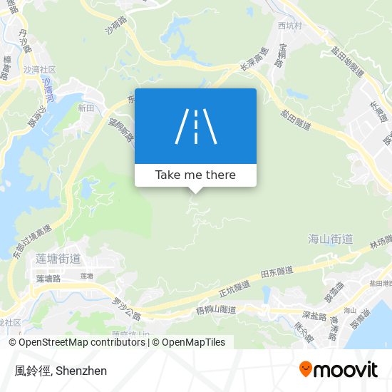 風鈴徑 map