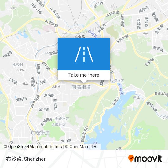 布沙路 map