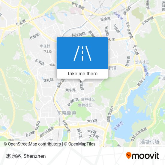 惠康路 map