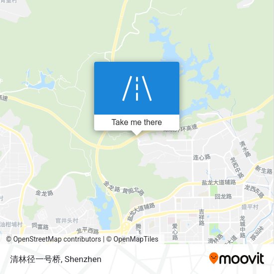 清林径一号桥 map