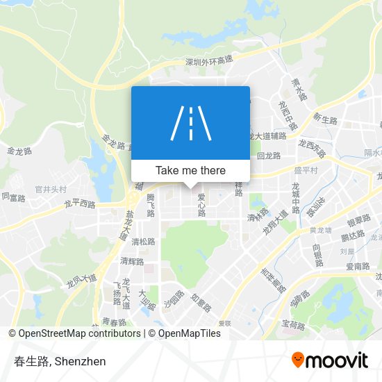 春生路 map