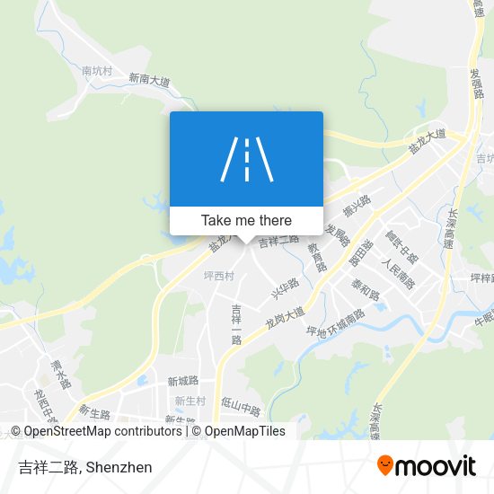 吉祥二路 map